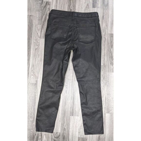 Universal Thread Womens Size 6 / 28 R High Rise Cropped Skinny Black Pants - Picture 2 of 11